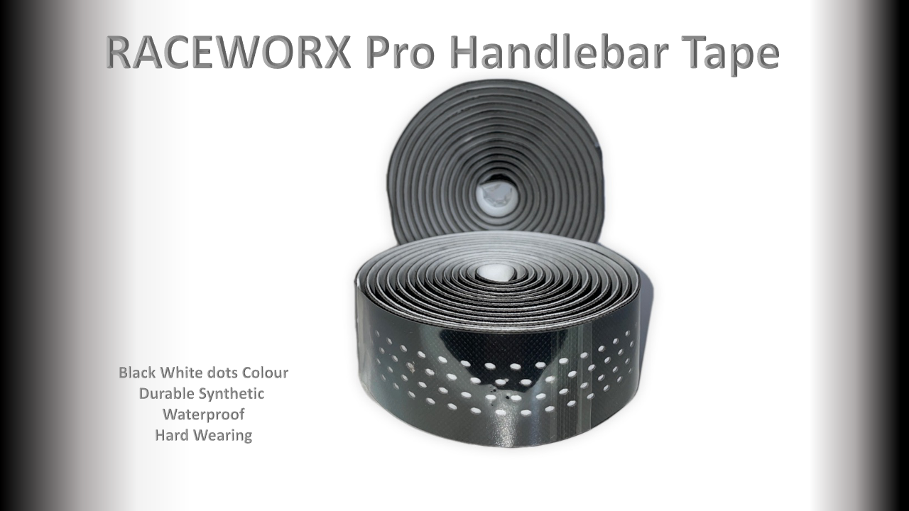 TAPE HANDLE BAR Road Bike Tape - White Dots