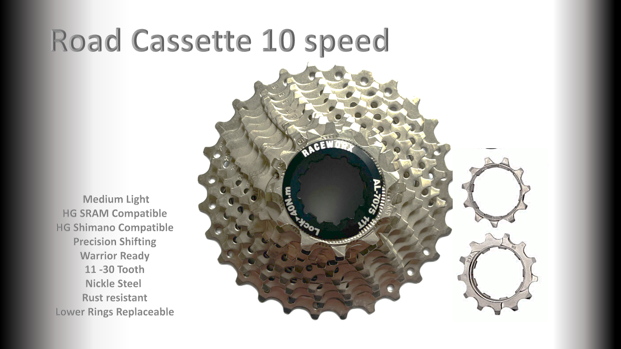 10s 11-30t Cassette Cluster Silver - HG ( For Recreational Use )