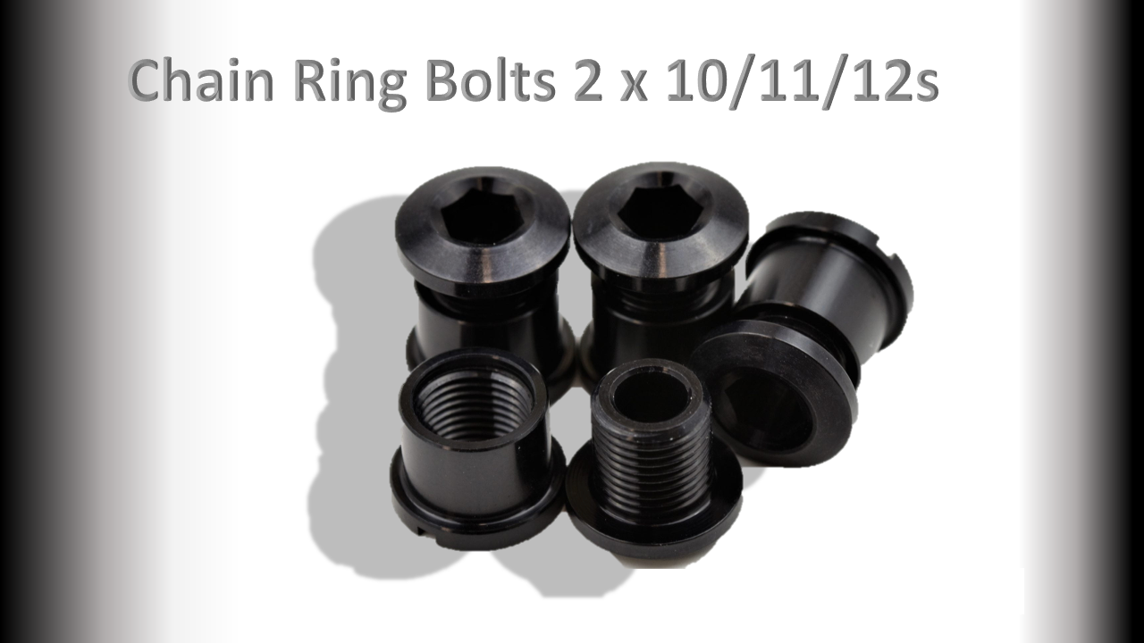 ROAD Chainring Bolts - 5 pcs (6mm - 5mm) for 1x Chainring set