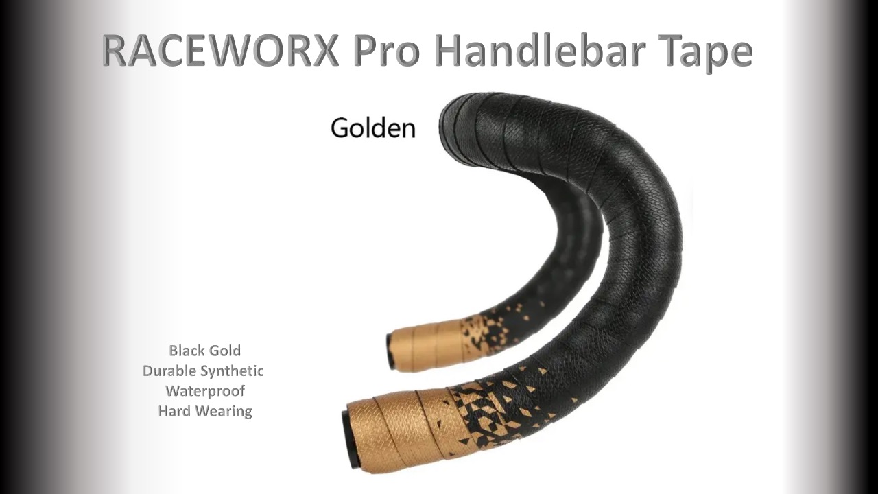 TAPE HANDLE BAR Road Bike Tape - Gold Tapered