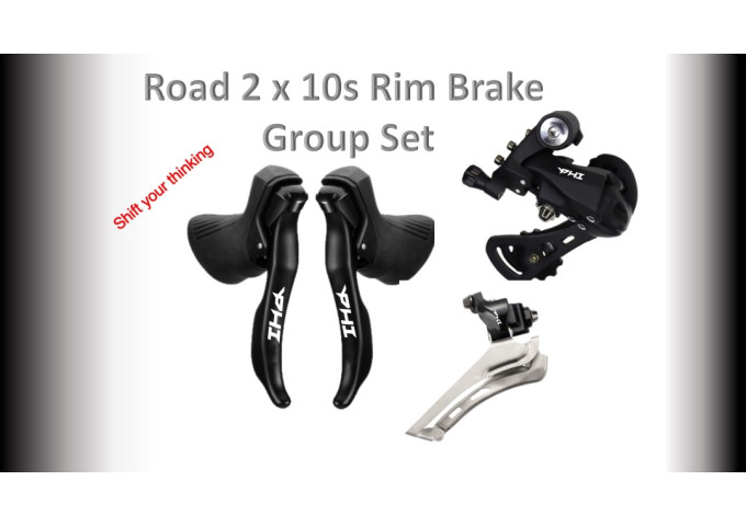 SENTYEH PHI Road Group Set 2x10s