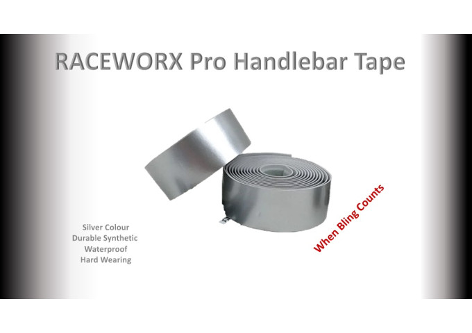 TAPE HANDLE BAR Road Bike Tape - Silver