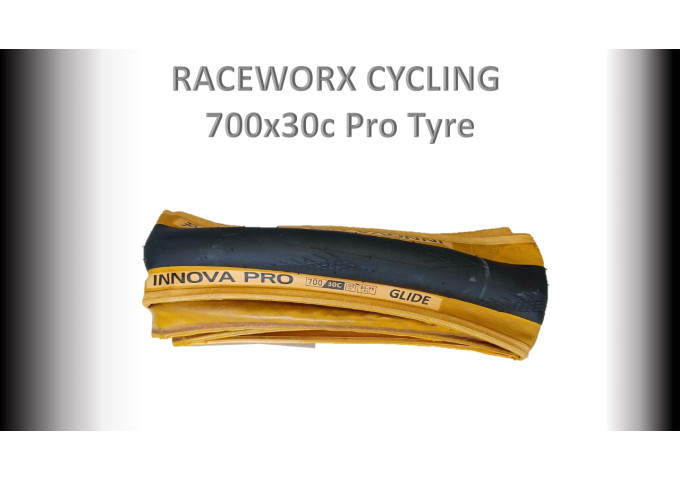 TYRE (Innova) 700 x 30c (Yellow Wall)