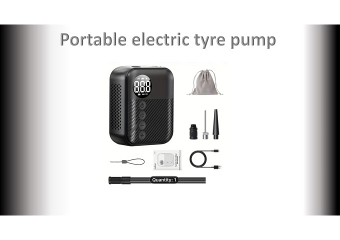 CYCLING Cordless Electric Tyre Inflator (portable)
