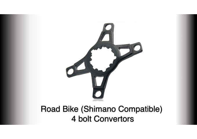 CONVERTOR GXP to 110BCD 4 Bolt (Road) (Shimano Chainring comp.)