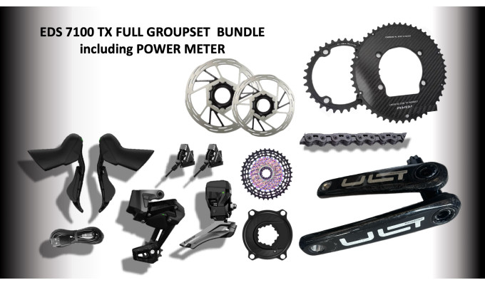 Electronic Disc Full Groupset ULT + Power Meter Bundle