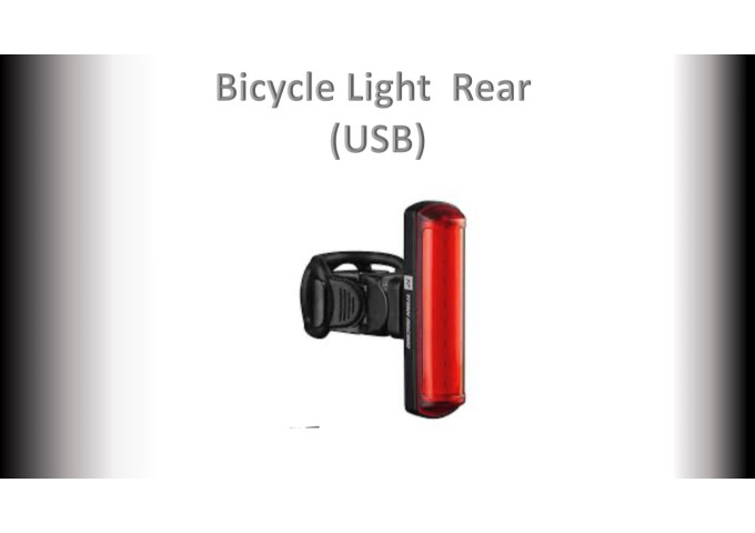 Bicycle Light  Rear SHOP017