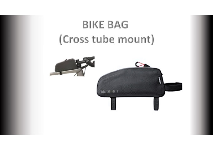 BIKE BAG (Cross tube mount) SHOP098