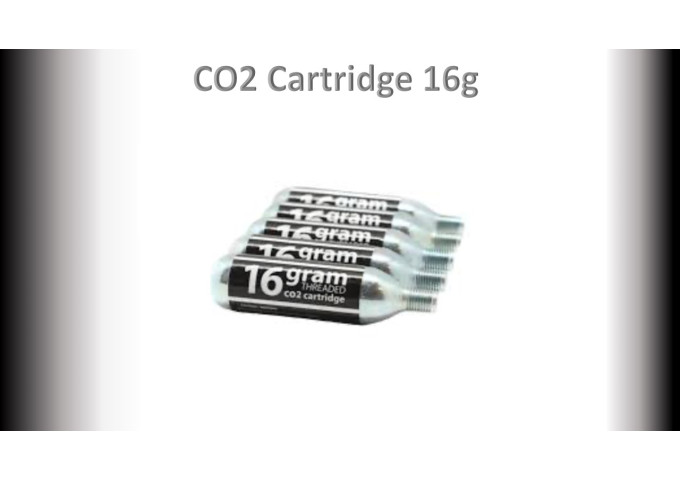CO2 CANISTER 16g SHOP050